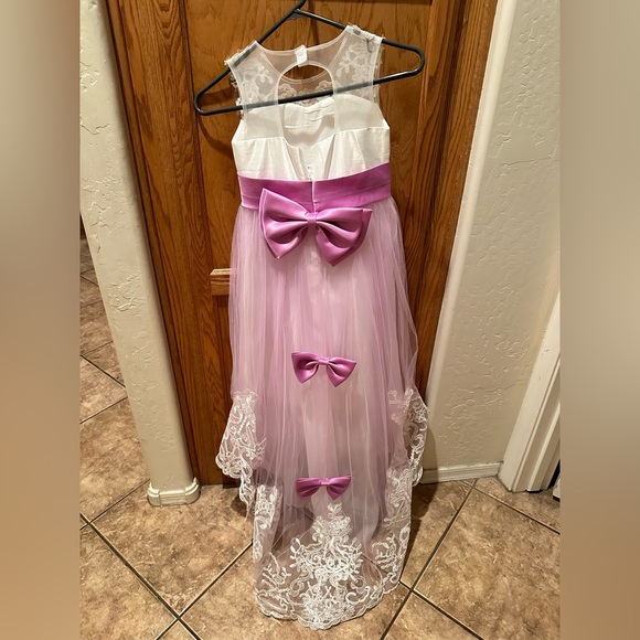 Lavender & White Princess Dress - Picture 3 of 4